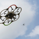 Un ejemplo de dron hexacóptero.